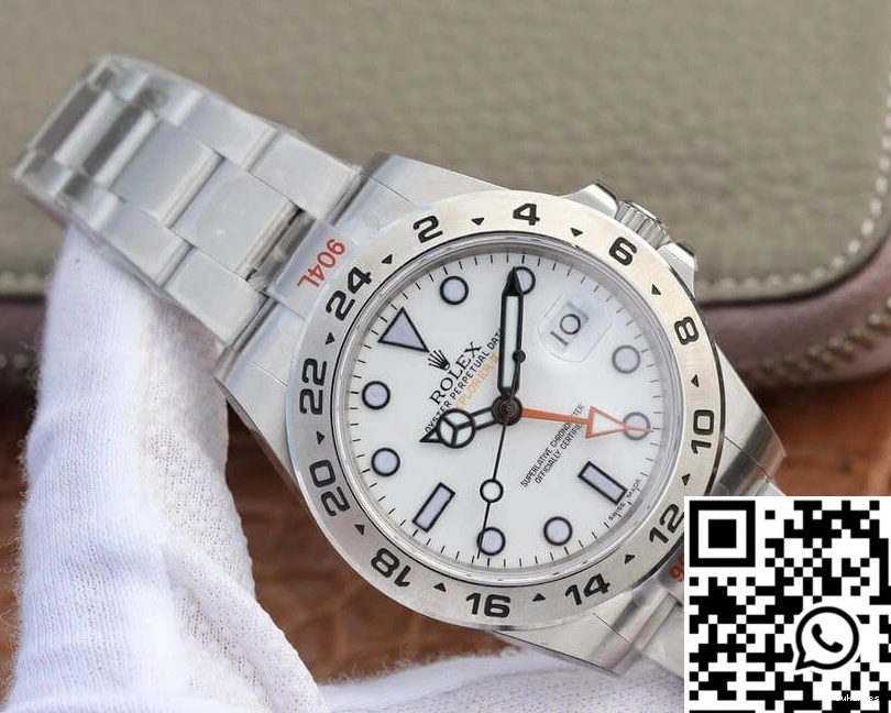 Dial Steel Explorer M216570-0001 GM Stainless V4 White Rolex Factory 1227